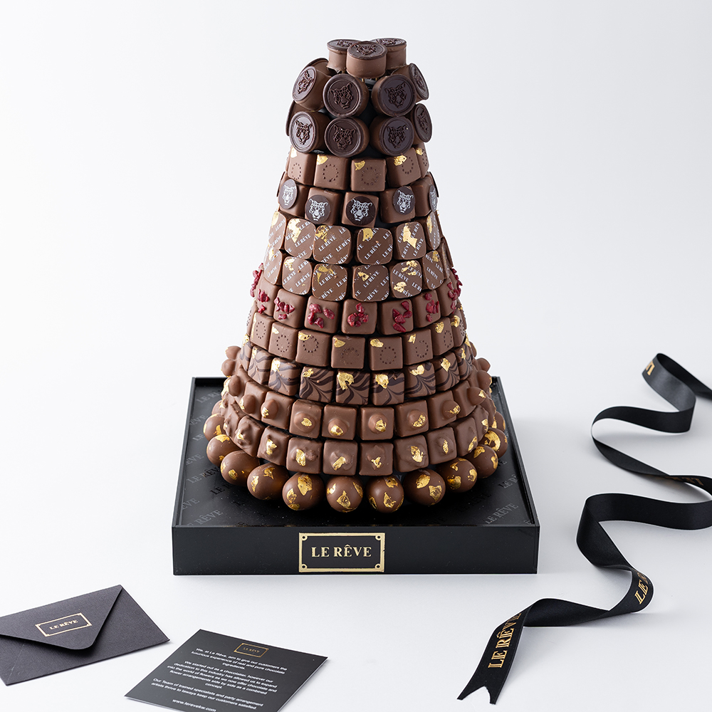 chocolate-tower